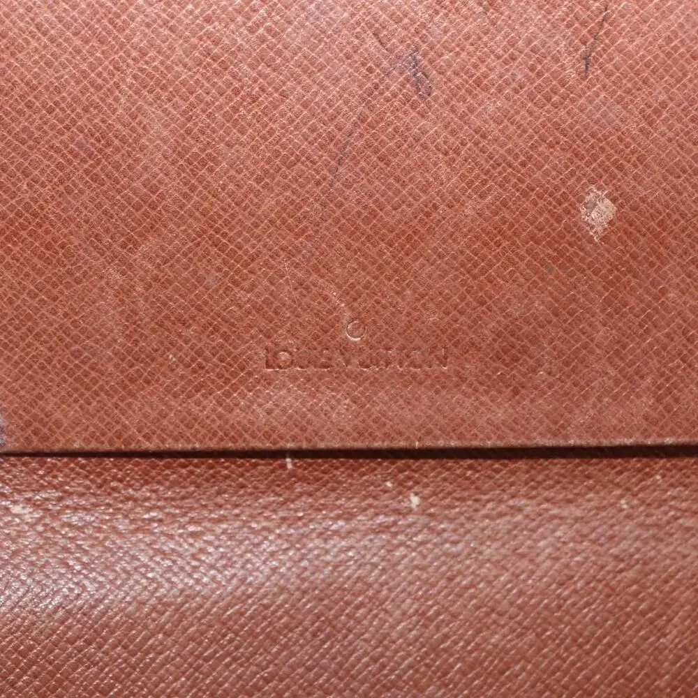 Louis Vuitton Monogram Pochette Rabat 20 Clutch Bag Brown